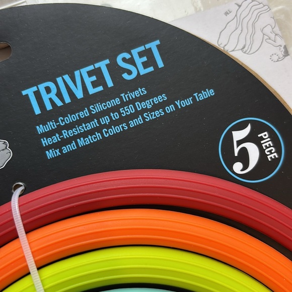 NWT Fiesta Fiestaware Trivet Set - Picture 2 of 5